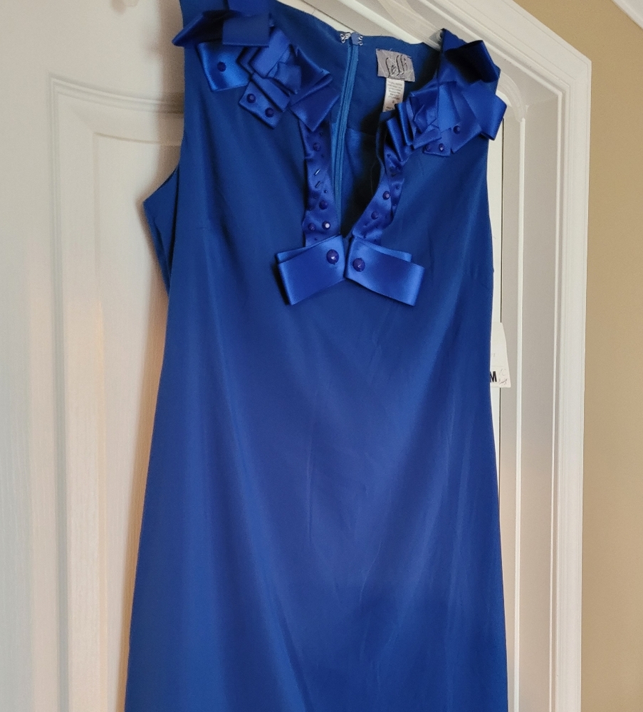 Sessi Royal Blue Sleeveless NWT Size M Dress